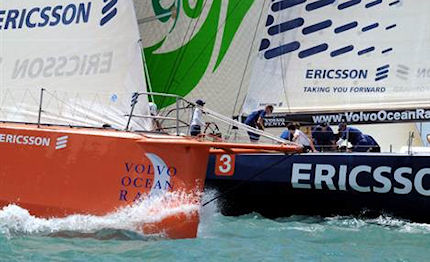 volvo ocean race partiti verso il celeste impero