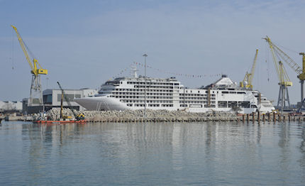 fincantieri varata silver spirit nave extra lusso