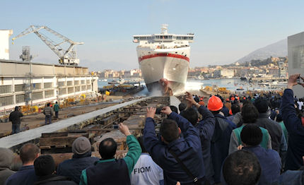 fincantieri vara la cruise europa per il gruppo grimaldi