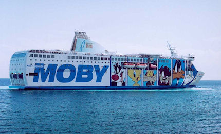 moby punta sulla corsica