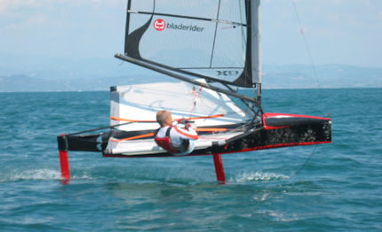 la classe moth international sul lago di garda