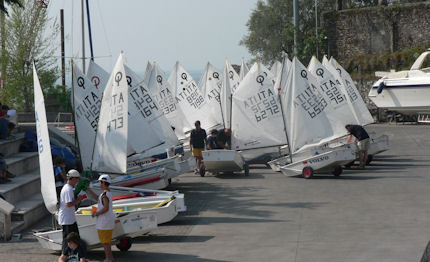 optimist grande successo del trofeo danesi