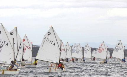 trofeo tre mari marco zingone vince tra cadetti della optimist