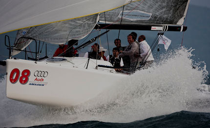 melges 32 gli americani di bliksem vincono scarlino