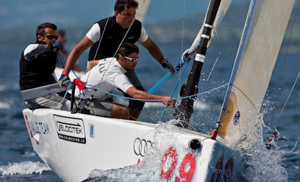 audi melges 20 caccia al fuggitivo