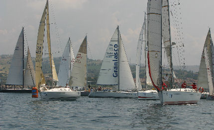 riva di traiano partita la roma giraglia