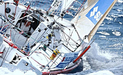 figaro nel golfo di guascogna in attesa della tempesta