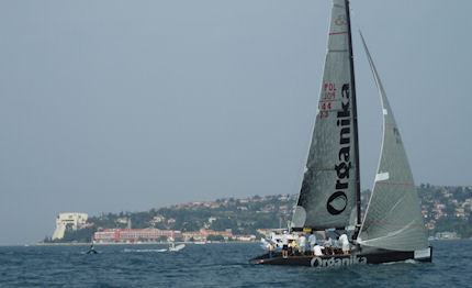 paul cayard russel coutts portorose per la rc 44 cup