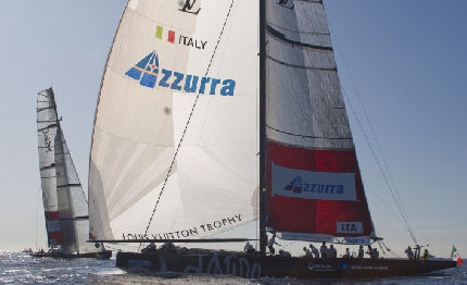 louis vuitton trophy azzurra in semifinale