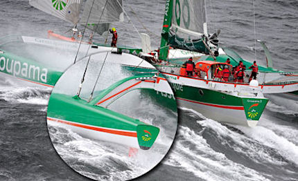 groupama in avaria ripara verso cap town