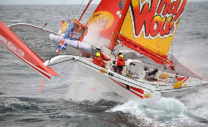 franck yves escoffier primo al traguardo della transat jacques vabre