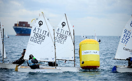 optimist prima giornata del trofeo campobasso