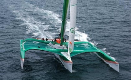 groupama passato equatore con un giorno di vantaggio