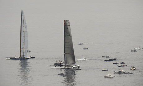 america cup forse solo domenica la prima regata