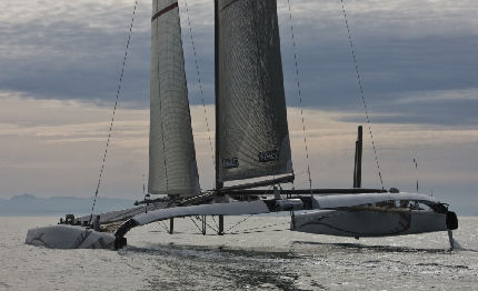 america cup onde in diminuzione forse si regata