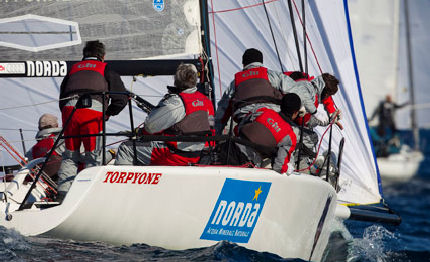 melges 32 torpyone inizia bene la primo cup