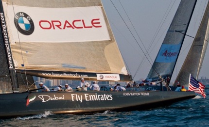 louis vuitton trophy seconda sconfitta per oracle