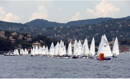 dinghy prima giornata al trofeo siad bombola oro