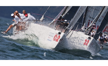 malcesine melges 32 in testa fantastica