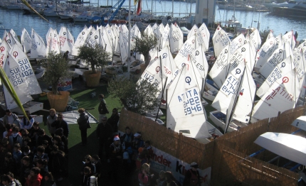 optimist in tanti al meeting del mediterraneo