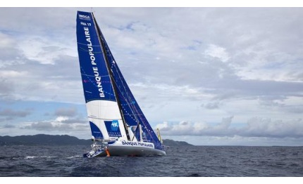 armel le cleac et banque populaire cap sur le vendee globe