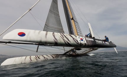 america cup primi bordi napoli