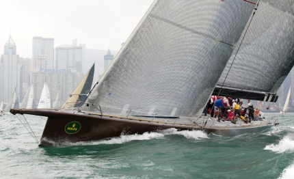 clean harbour start for 50th anniversary rolex china sea race