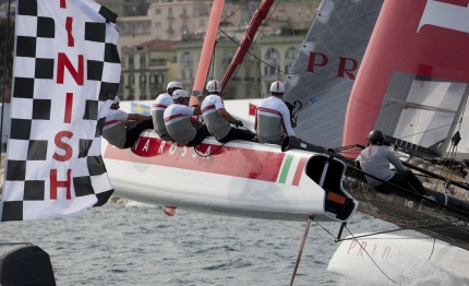 america cup una luna rossa crescente