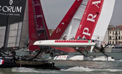 america cup una giornata di luna rossa