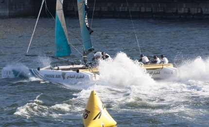 porto stadium delivers ebest ever extreme sailing series racing