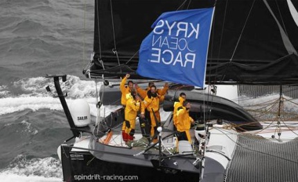 spindrift racing win the krys ocean race new york to brest in under days