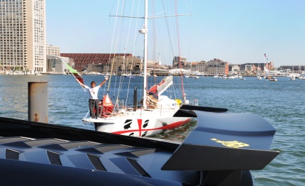 quebec saint malo vento di sardegna primo tra monoscafi