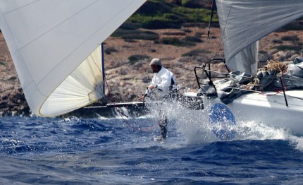 favignana regata dura per un vincitore extra