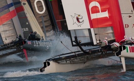 america cup ainslie subito protagonista