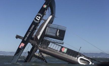 america cup scuffia ac72 di oracle team