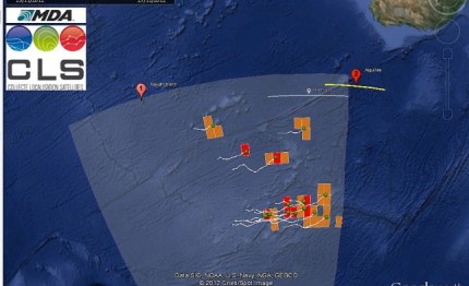 vendee globe caccia di iceberg