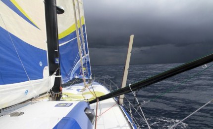 flash vendee globe passata la porta delle aiguilles