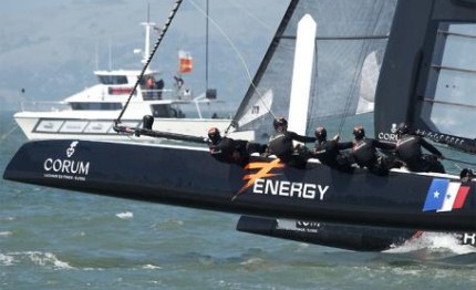 america cup yann guichard al timone dell ac45 energy team