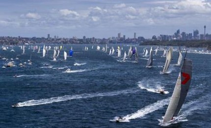 sydney hobart subito wild oats xi in testa