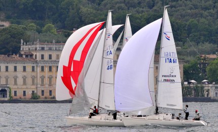 una sola regata per la winter cup del garda