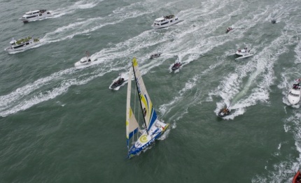 vendee globe historic vendee globe finish in figures