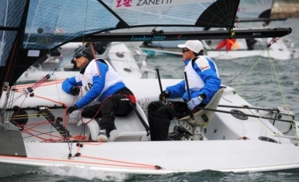 tanti velisti paralimpici sul lago di garda