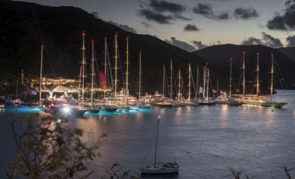 parte la loro piana caribbean superyacht regatta