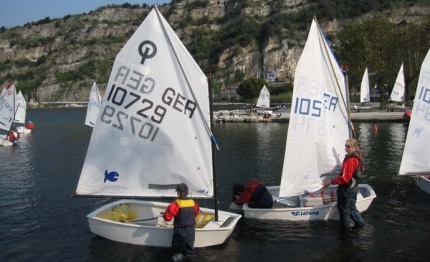 optimist al meeting del garda volano le iscrizioni