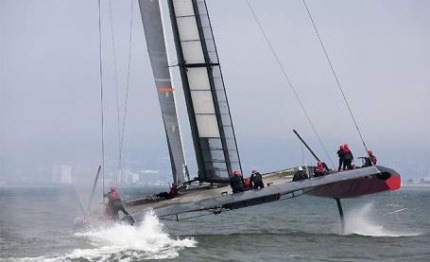 america cup torna in acqua ac 72 di artemis