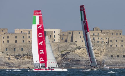 napoli luna rossa swordfish in finale di match race