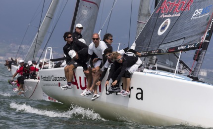 dai team audi sailing series per audi italia team un inizio difficile