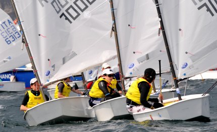 300 giovanissimi all optimist argento di torbole