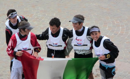 optimist italia seconda nel campionato del mondo squadre