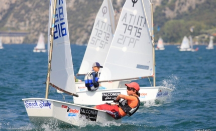 optimist buon inizio malcesine per il trofeo lombardi